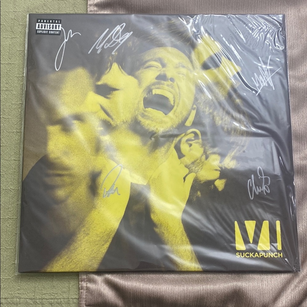 New Suckapunch VI vinyl new autographed by group